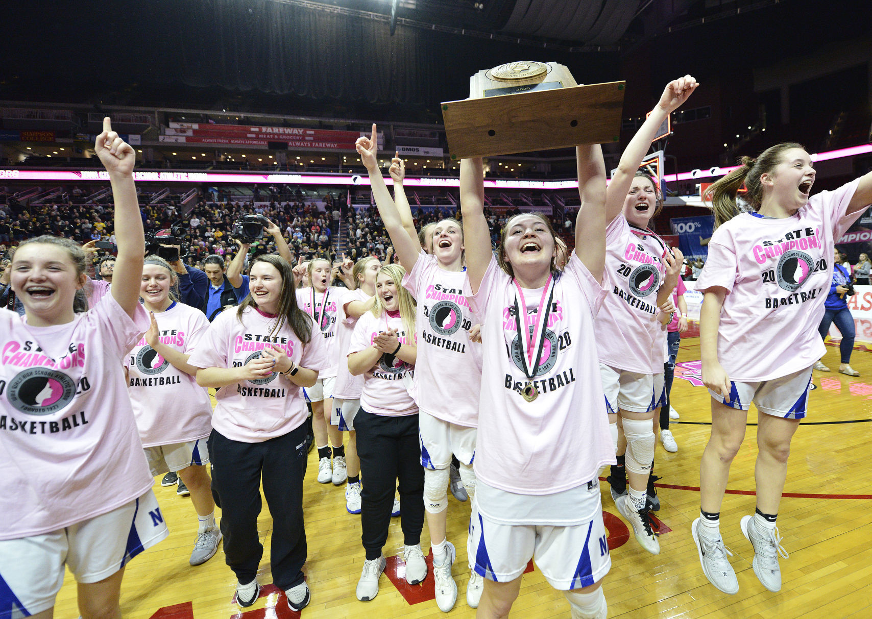 Newell-Fonda girls basketball